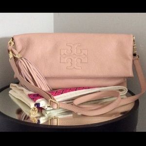 Tory Burch Light Pink convertible shoulder bag